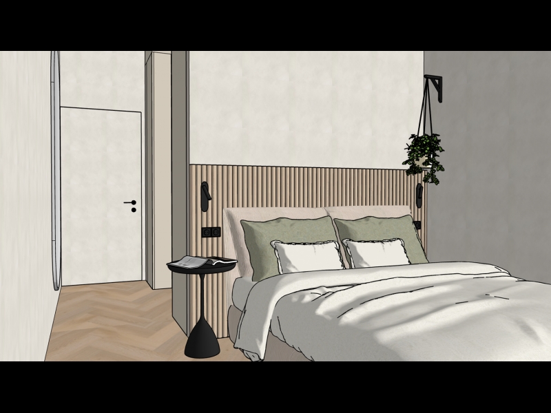 Guļamistabas interjera dizains