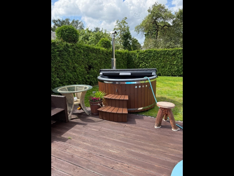 Kubls ar integrēto krāsni un granīta pārklājumu ražots Latvijā