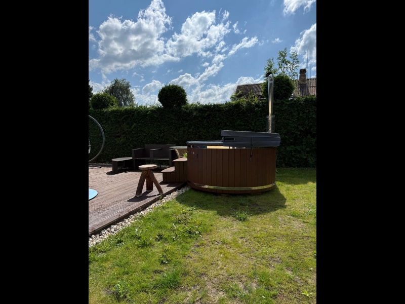 Kubls ar integrēto krāsni un granīta pārklājumu ražots Latvijā