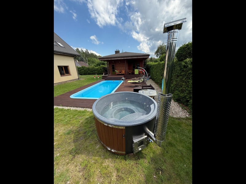 Kubls ar integrēto krāsni un granīta pārklājumu ražots Latvijā