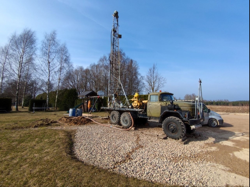 Dziļurbumu urbšana