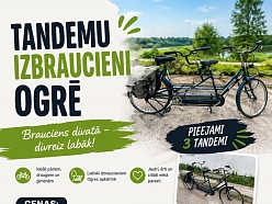 Tandēmu izbraucieni Ogrē