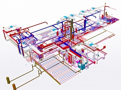 Mūsdienīgu ēku apkures un ventilācijas sistēmu BIM projekts
