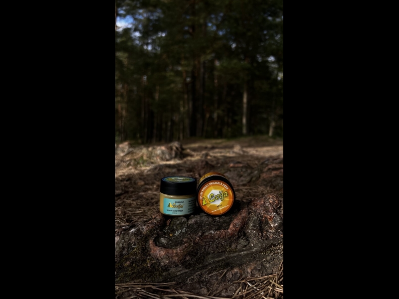 Ziede ar bišu produktiem