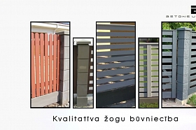 Kvalitatīva žogu būvniecība