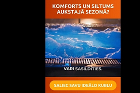 Sasildies aukstajā sezonā!