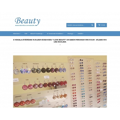 Beauty, modes bižutērijas un aksesuāru veikals, SIA Forte Pluss