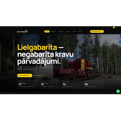 DLL-Transports, SIA, Auto kravas no/uz Vāciju, MEGA treileru pakalpojumi