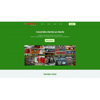 PERUZA TEHNOLOĢIJAS, SIA, Industriālie riteņi