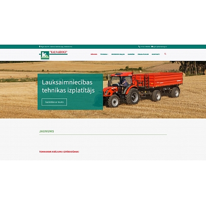 Kalnakrogs, SIA, lauksaimniecības, komunālā tehnika