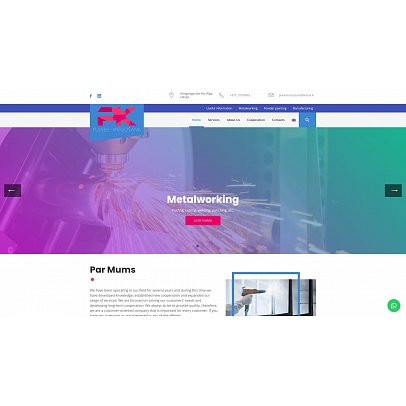 Marko metāls, SIA, Pulverkrāsošana