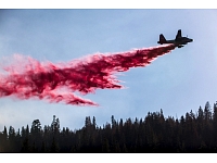Kalifornijā izcēlās liela apjoma meža ugunsgrēks, tā dzēšanai tika izmantota gaisa spēku palīdzība. Iespējams, arī amerikāņi ir dzirdējuši Latvijas grupas 
