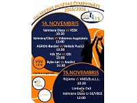 Nedēļas nogalē norisināsies Valmieras Pilsētas čempionāts basketbolā