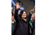 Taivānā notikušajās prezidenta vēlēšanas pirmo reizi uzvarējusi sieviete.