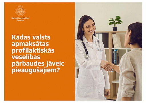 Kādas profilaktiskās veselības pārbaudes pieaugušie var veikt bez maksas? 