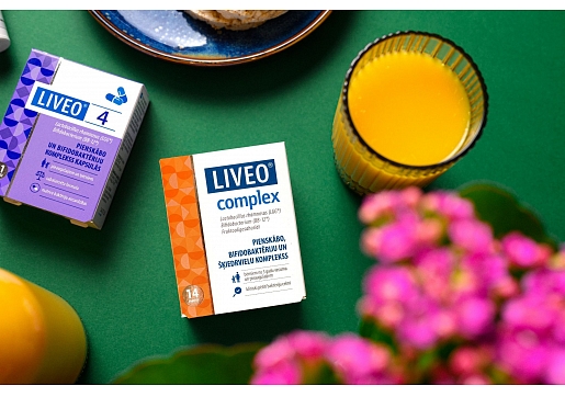 LIVEO complex – papildu šķiedrvielas ātrākai iedarbībai 