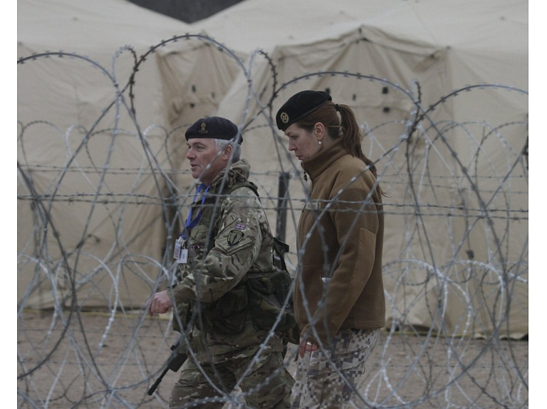 Lietuvā pie Polijas robežas notikušas robežsargu mācības iespējamā robežkontroles atjaunošanā.