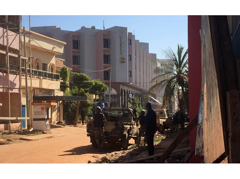 Vairāki teroristi Bamako viesnīcā 