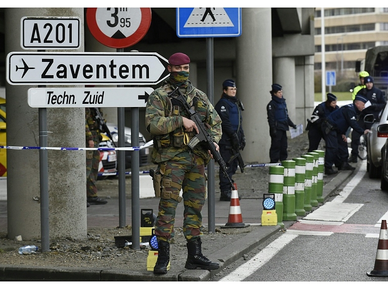 Briseles lidostas atjaunošanas darbiem būs vajadzīgs no deviņiem mēnešiem līdz gadam. Foto: AFP/LETA
