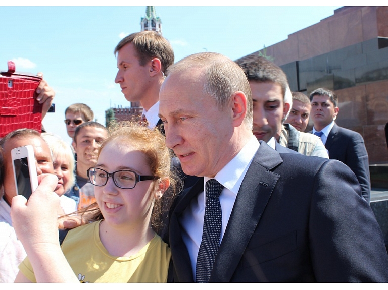 Sibīrijā durvis vērusi Putinam veltīta kafejnīca.