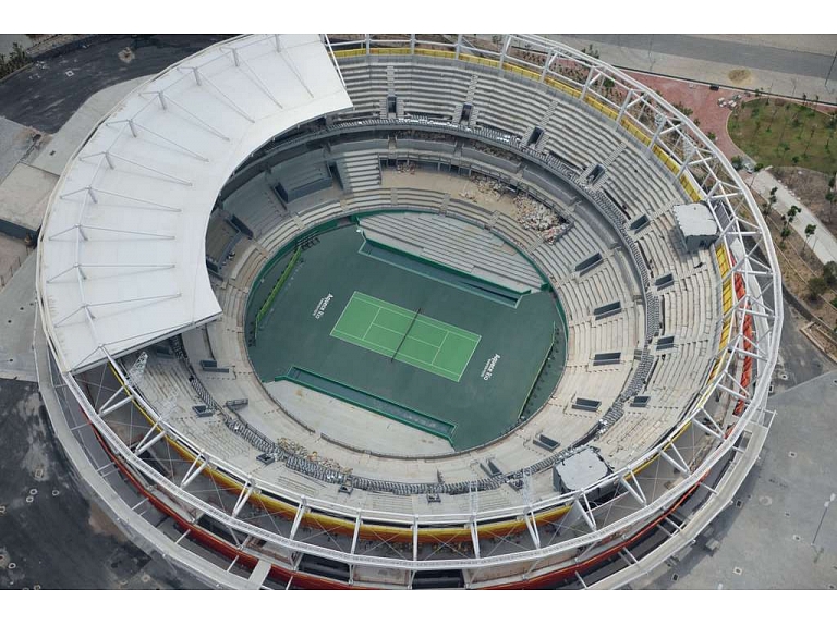 Šīgada Riodežaneiro Olimpisko spēļu būvprojektu īstenošanā triju gadu laikā ir gājuši bojā 11 cilvēki.