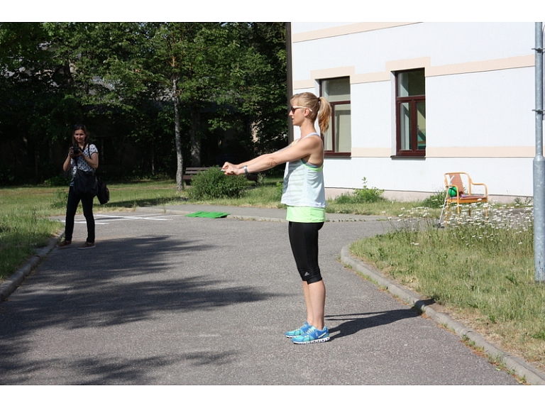 Agnese Sēne, Sanda Vītola/ Valmiera24.lv praktikantes