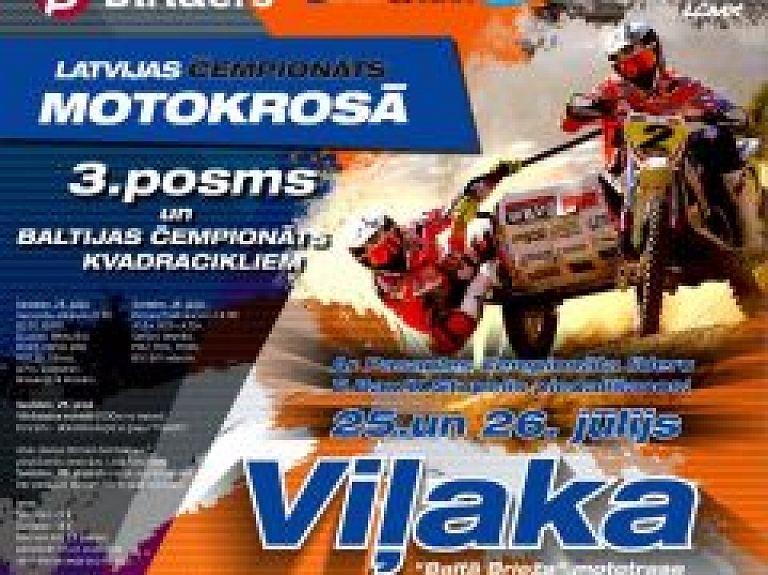 Mini MX klase papildinās 3.Latvijas čempionāta posmu Viļakā