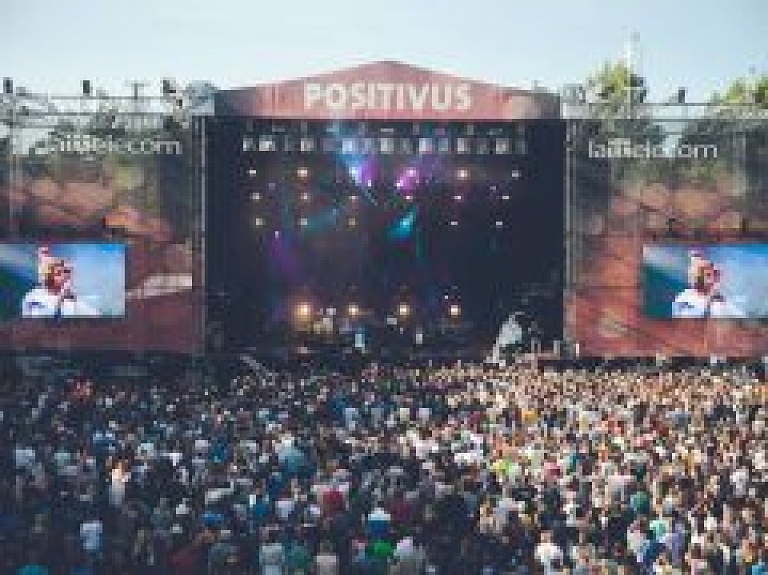"Positivus" saglabā augstu apmeklētību; pieaugusi interese no ārzemēm