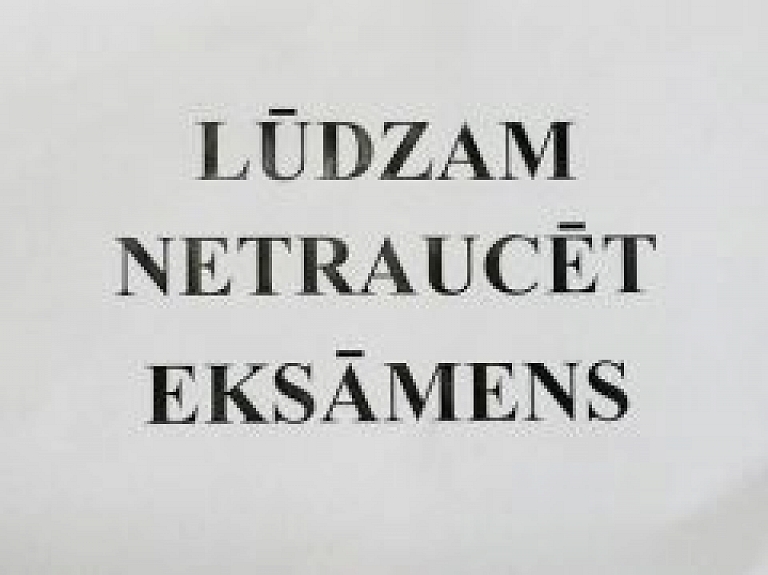 Līdz šim centralizētajos eksāmenos starpgadījumi nav fiksēti