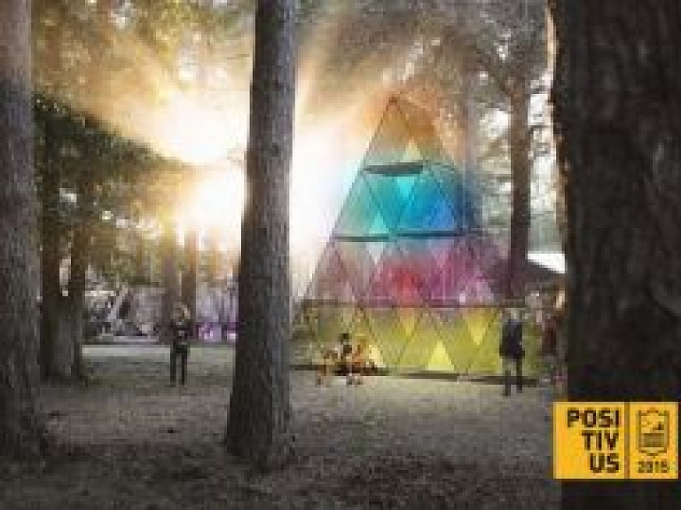 "Positivus" festivāla naktis apmirdzēs "Elektrum" gaismas objekti