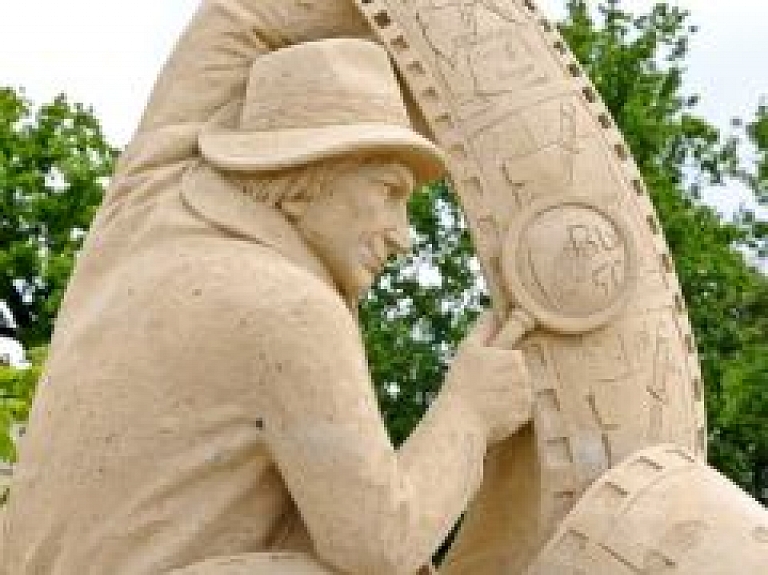 Smilšu skulptūru festivālā Jelgavā piedalīsies mākslinieki no 11 valstīm