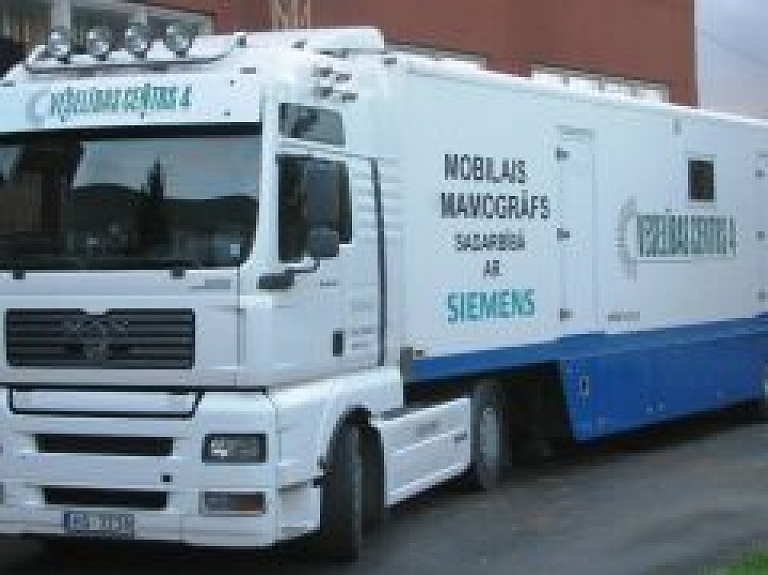 Alojā būs pieejami mobilā mamogrāfa pakalpojumi