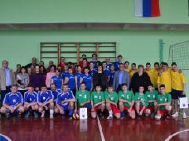 Viļakas novada volejbolisti viesojas Pitalovā