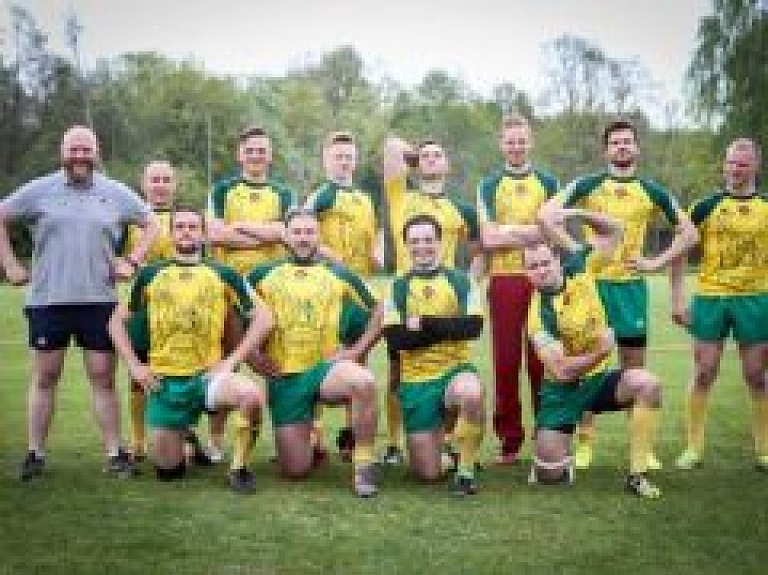 "Beverīna/Fēnikss" ierindojas 2.vietā Latvijas kausā regbijā 7