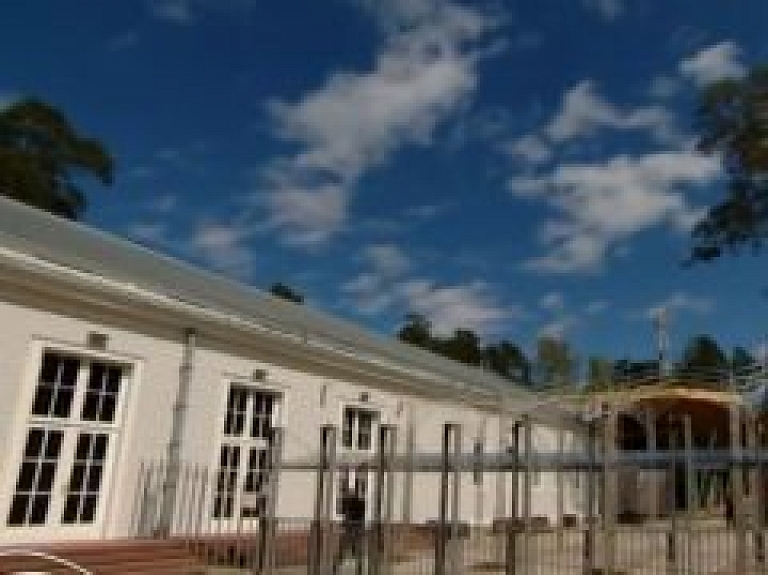 Restaurēta Dzintaru slēgtā koncertzāle