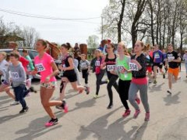 Ludzā noslēdzies tradicionālais Pavasara skrējiens