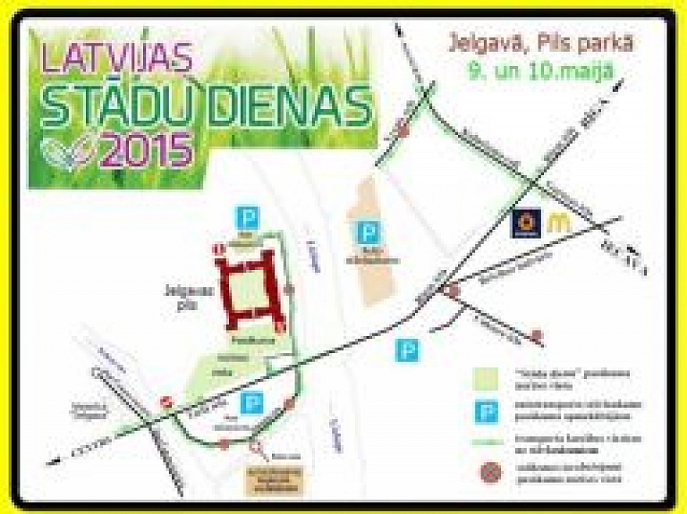 Stādu dienās būs satiksmes ierobežojumi