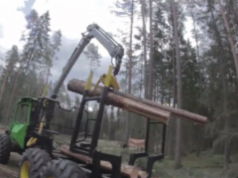 Ogres TV: Ogre: OT organizē semināru par jaunāko meža tehniku