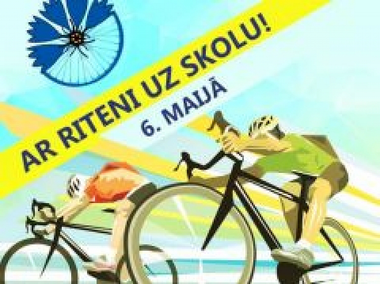 Smilteniešus aicina iesaistīties akcijā "Ar riteni uz skolu"