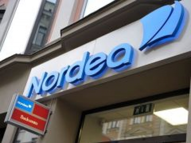 "Nordea" bankas Latvijas filiāles operacionālā peļņa pirmajā ceturksnī - 11 miljoni eiro