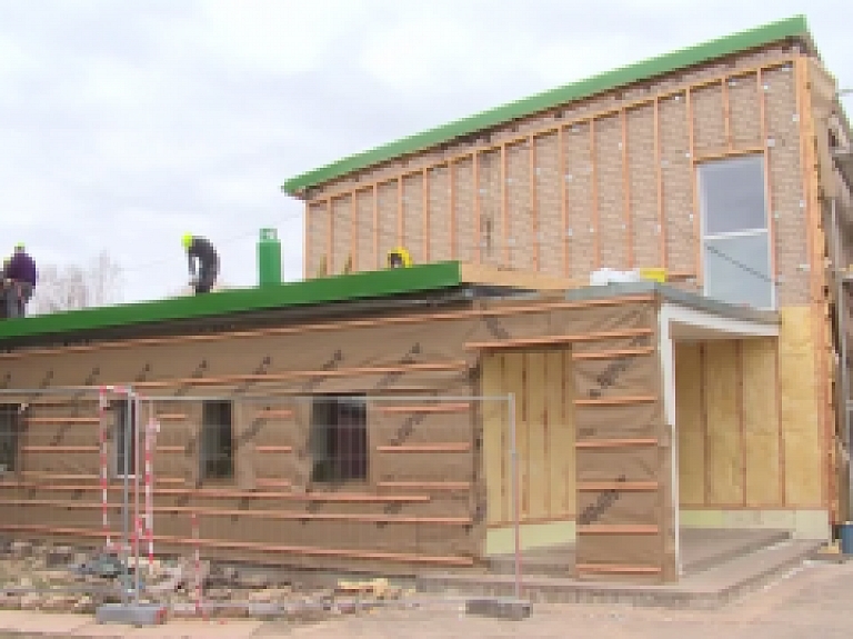 Latgales Reģionālā TV: Ciblas vidusskolā īsteno energoefektivitātes projektu
