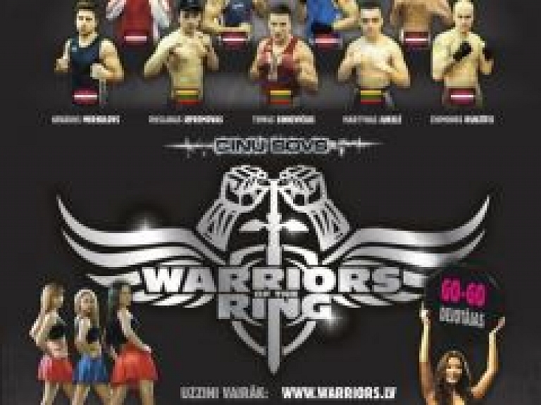 Jēkabpilī notiks cīņu šovs "Warriors of the Ring"