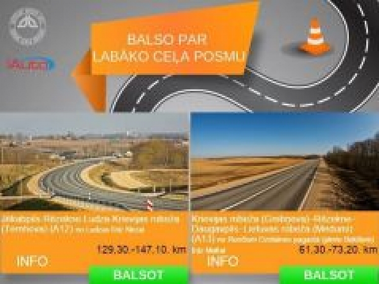 Ceļš pie Tīnūžiem izvirzīts Gada balvai; aicina balsot