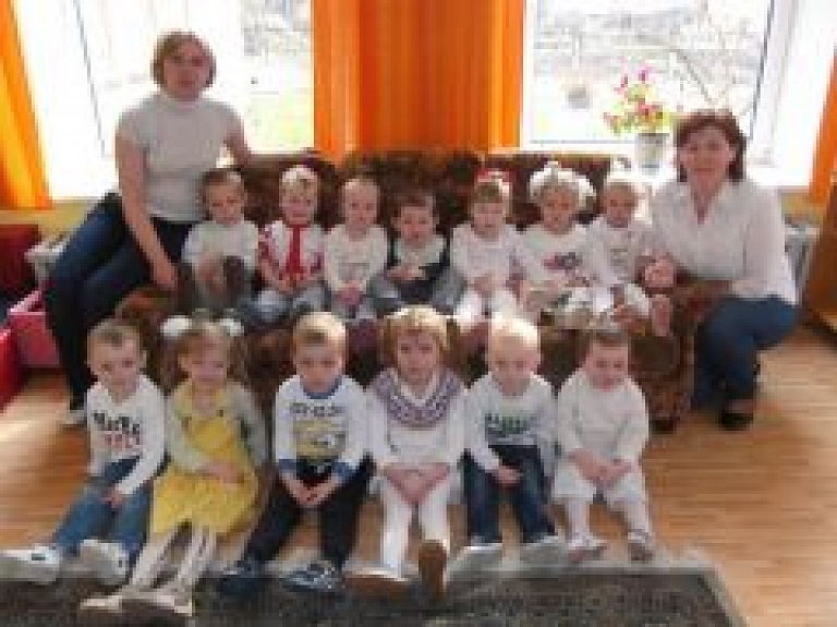 Žīguru pirmsskolas izglītības iestādē "Lācītis" aizvadīta Krāsu nedēļa