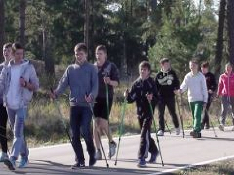Latvijas-Baltkrievijas pierobežā populārs kļūst veselīgs dzīvesveids