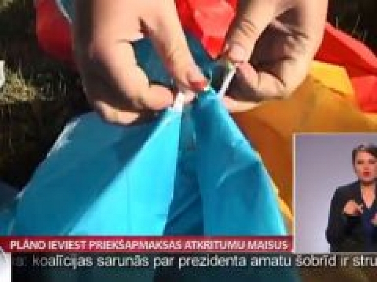 Plāno ieviest priekšapmaksas atkritumu maisus