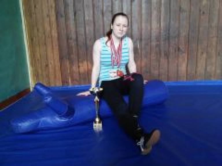 Krāslavas cīkstoņiem veiksmīgi starti Latvijas čempionātos