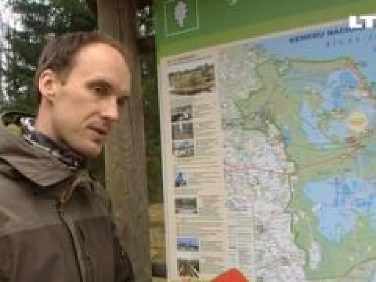 Protestē pret Ķemeru Nacionālā parka pārpurvošanu