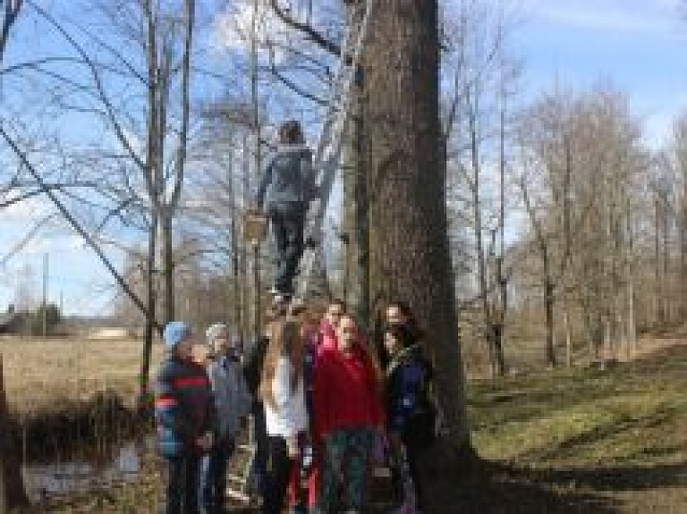 Putnu dienas Baltinavas vidusskolā