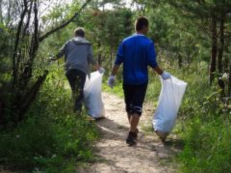 Preiļu jaunieši pievērš uzmanību ekoloģijas un vides jautājumiem